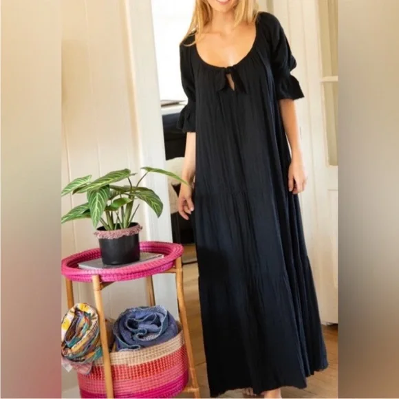 natural life black dress Rebecca 